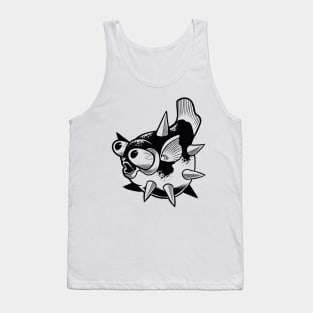 puffer fish Tank Top